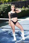 Tattooed Tennis Babe Gina Valentina Gets Boned Outdoors photos (Xander Corvus)