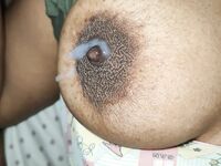 Boobs cum eating
