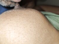 Boobs cum eating