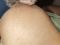 Boobs cum eating